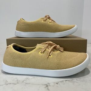 Allbirds NEW Tree Skipper Mens 10 Beige (Orange) Boat Shoes Sneakers Lightweight